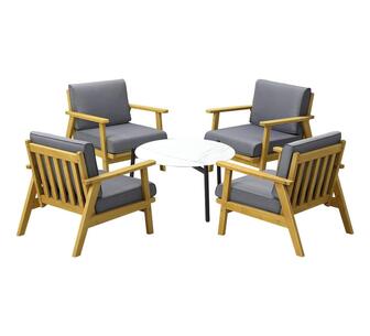 Lumos 5 Piece Outdoor Lounge Set