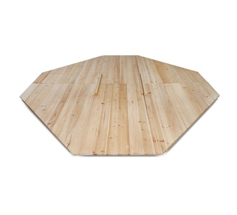Lunnie Grand Octagonal Natural Kids Sandpit Cover Only