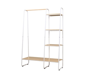 Luno 150cm White Coat Stand