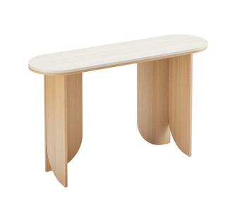 Lurex 75cm Oak Console Table