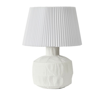 Lurtz 48cm White Table Lamp