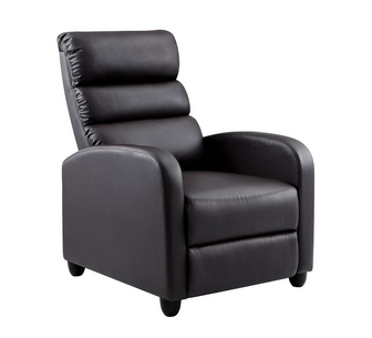 Lurea Brown Recliner Armchair