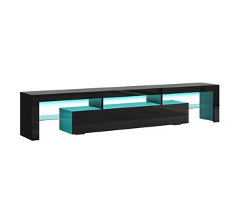 Mabca 200cm Black LED TV Unit