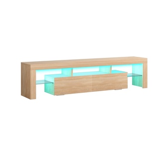 Mabca 160cm Oak LED TV Unit