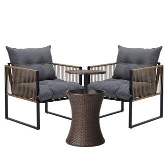 Maddox 3 Piece Outdoor Lounge Set