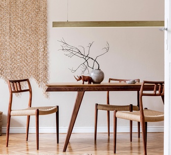 Maizie LED Pendant Light Small/Wood