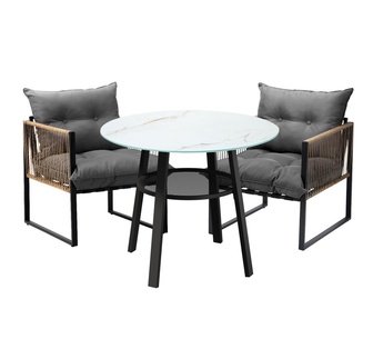 Makkari 2 Seater Outdoor Dining Set