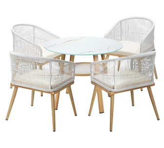 Mallari 4 Seater Outdoor Dining Set
