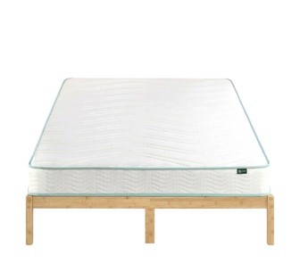 Marie Natural Bed Frame & Idella Comfort Double Mattress Set