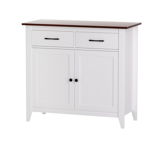 Marlou 2 Drawer 2 Door White Buffet Sideboard