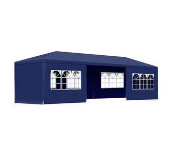 Maristella 3mx9m Blue Portable Outdoor Gazebo
