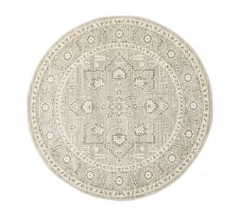 Marcel 240x240cm Silver Round Rug