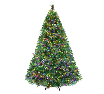 Holly Jolly 2.1M ChristmasTree 2800 LED Lights 8 Modes Green