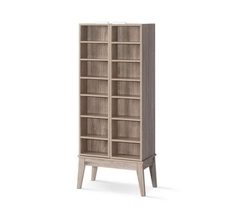 Mayumi 14 Shelves Oak Bookshelf