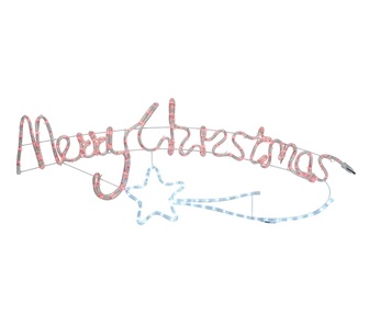 Sparkelle Merry Christmas Sign 109cm Outdoor ChristmasLights