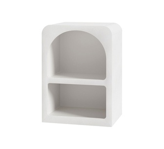 Mico White Bedside Table