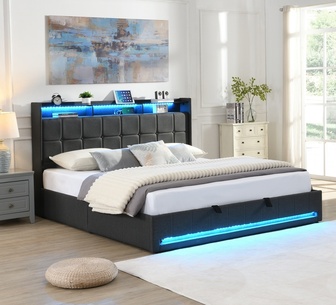 Milperra Gas Lift King Bed