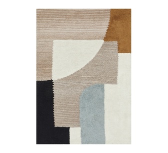 Milara 225x155cm Cream Rectangle Rug