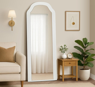 Mindy 165x60cm White Full Length Mirror