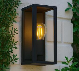Mireya Outdoor Wall Light Black