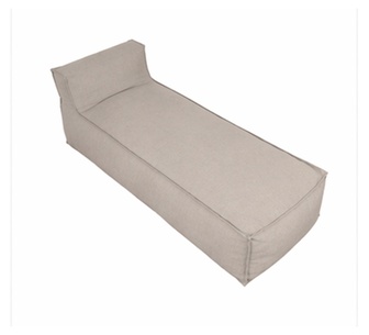 Moises Single Taupe Outdoor Day Bed