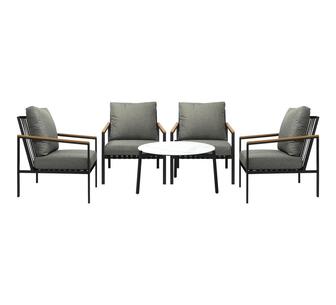 Montie 5 Piece Outdoor Lounge Set