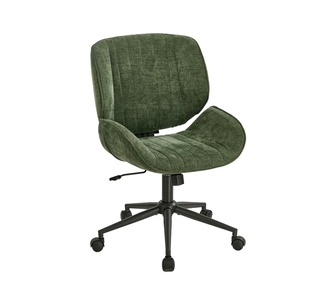 Muhee Green PU Swivel Office Chair