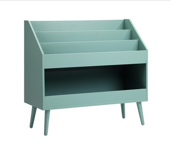 Muffin 3 Tier Green Kids Bookshelf