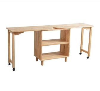 Myrna Swivelable Natural Desk