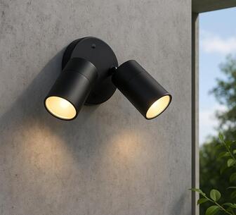 Myrr Outdoor Wall Light Black