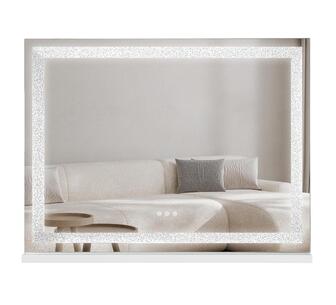 Yezi Crhystal Makeup Mirror 58x46cm Hollywood with LED Light