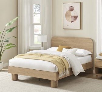 Mysa Oak Double Bed
