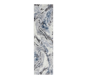 Myx 300x80cm Blue Runner Rug