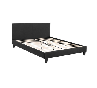 Namra Queen Charcoal Fabric Bed Frame