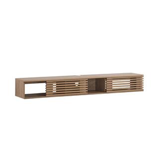 Nanda Floating Entertainment Unit Oak