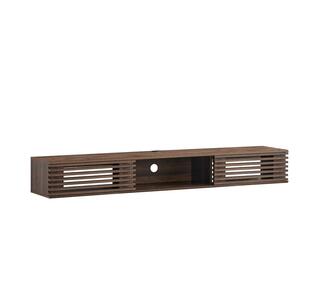 Nanda Floating Entertainment Unit Walnut