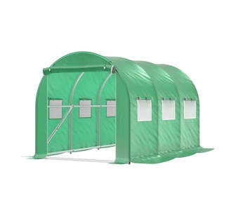 Narisa 300cm x 200cm Steel Greenhouse