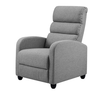Nauru Grey Recliner Armchair