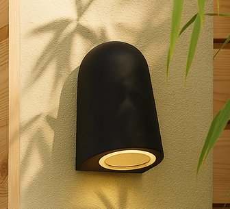 Neri Outdoor Wall Light Black