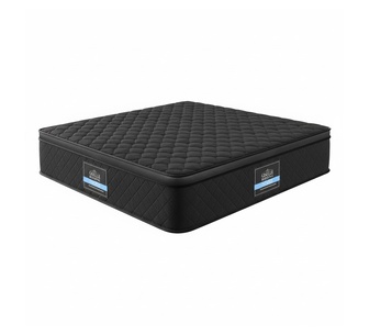 NestyNight 34cm Single Black Pocket Spring Mattress