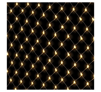 Holly Jolly 3Mx2M LED Christmas Net String Light White