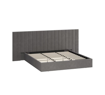 Newgate King Grey Velvet Gas Lift Bed Frame