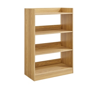 Nikana 4 Tier Oak Bookshelf