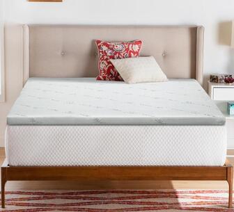 Somnix 5cm Queen Blue Mattress Topper