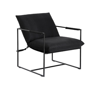 Nolen Black Armchair