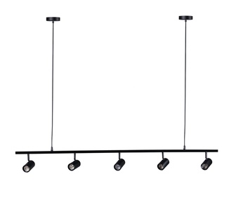 Nolleen 5 Light Adjustable Spotlight Pendant