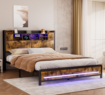 Northcote LED Bed Double