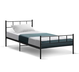 Norma Bed Black Single