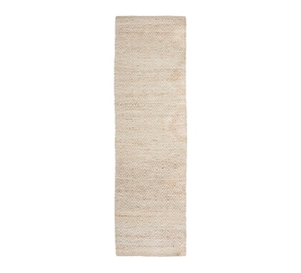 Novara 400x80cm Natural Jute Runner Rug