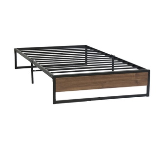 Ochre Single Metal Bed Base